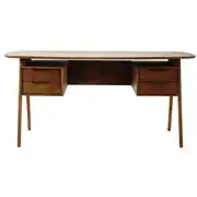 Janeiro - Bureau vintage en bois de manguier