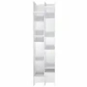 Colonne bibliothèque blanche