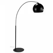 Black Sphere - Lampadaire en métal noir H195 cm BLACK SPHERE
