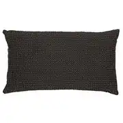 Coussin  en coton carbone 30 x 50 cm