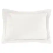 Coussin  en polyester neige 50 x 50 cm