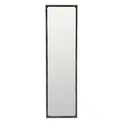 Cargo - Grand miroir rectangulaire industriel en métal effet vieilli 46x165