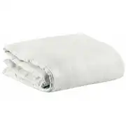Housse de couette Stonewashed  en lin blanc 240 x 220 cm