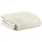 Housse de couette Stonewashed  en lin craie 260 x 240 cm