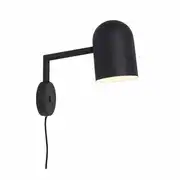 Applique noire H27cm