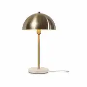 Lampe de table dorée H45cm