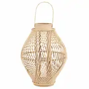 TOURBI - Lanterne en bambou et verre