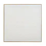 RIVIA - Toile peinte blanche, 100x100 cm