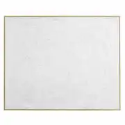 Toile peinte blanche 153x123