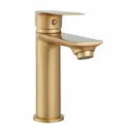 Mitigeur lavabo LEANDRE doré petit modèle