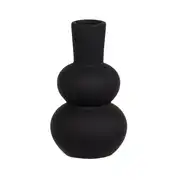 Vase en dolomite noire H12