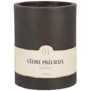 Bougie lanterne parfumée gris foncé H15