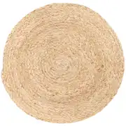 Set de table rond en fibre végétale tressée D38