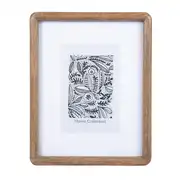MACHALA - Cadre photo en bois d'hévéa, format 17x22 cm