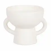 Bougie parfumée en céramique blanche