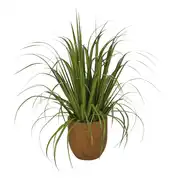 IZAN - Plante artificielle verte et pot marron