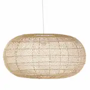 SAINTE-MAXIME - Suspension boule en rotin