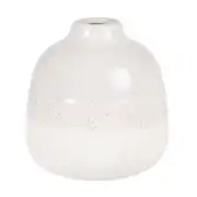 Vase en grès écru H11