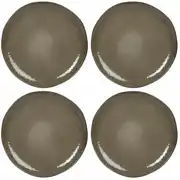YELLOWSTONE - Assiette plate en céramique vert kaki
