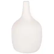 Vase en porcelaine blanc H23