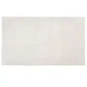 CASELLE - Tapis en coton recyclé tufté blanc 90x150