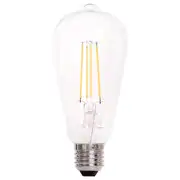 Osram - Ampoule LED E27 60W claire, coloris blanc chaud