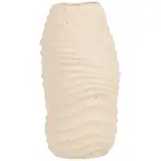 MAHER - Vase en argile marron H26