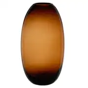Vase en verre marron H33