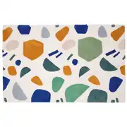Zoo - Tapis enfant imprimé multicolore 120x180