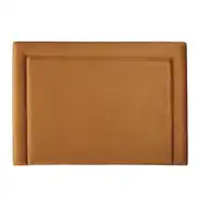 Tête de lit 160 en velours coloris bronze