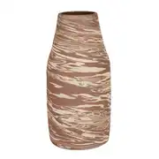 Vase en terre cuite bicolore H35