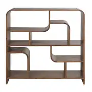 Sacramento - Etagère basse vintage en bois d'acacia massif L120
