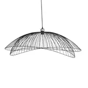 Salina - Suspension en métal filaire noir