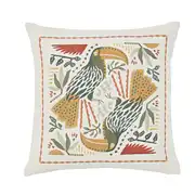 ANAEL - Coussin de jardin imprimé tropical multicolore 45x45