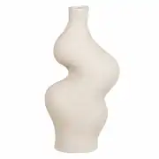 Ikaria - Vase en grès écru H25
