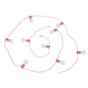 Orellana - Guirlande lumineuse extérieur rose 10LED L830