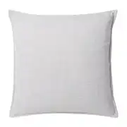 Coussin gris perle 45x45