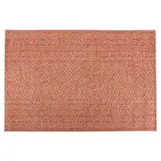 Anthea - Tapis d'extérieur tissé terracotta 200x290