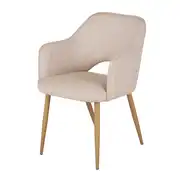 Sacha Business - Fauteuil professionnel ocre tramé