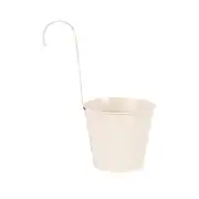 Lou - Jardinière pot en métal beige