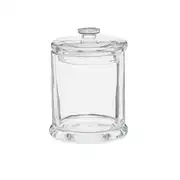 Clear - Pot à coton en verre transparent