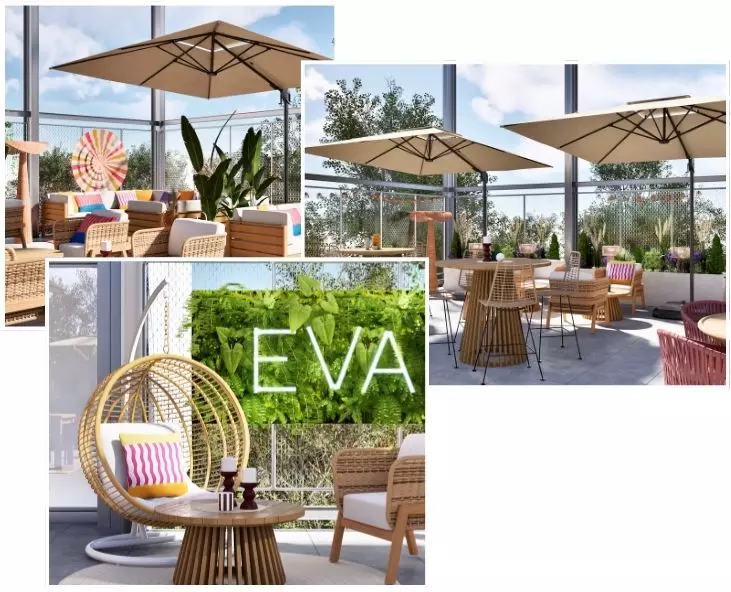Trio terrasse
